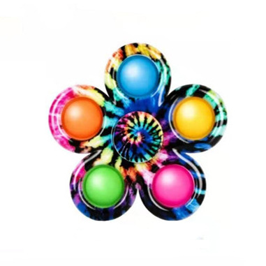 Impression fine 5 doigts tout noir bulle
