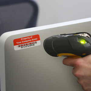 Custom Adhesive Metal Aluminum Qr Code Barcode Pre Printed <strong>Asset</strong> Tracking ID Labels Sticker <strong>Fixed</strong> <strong>Asset</strong> Tags and Label Printing - Product Image 4