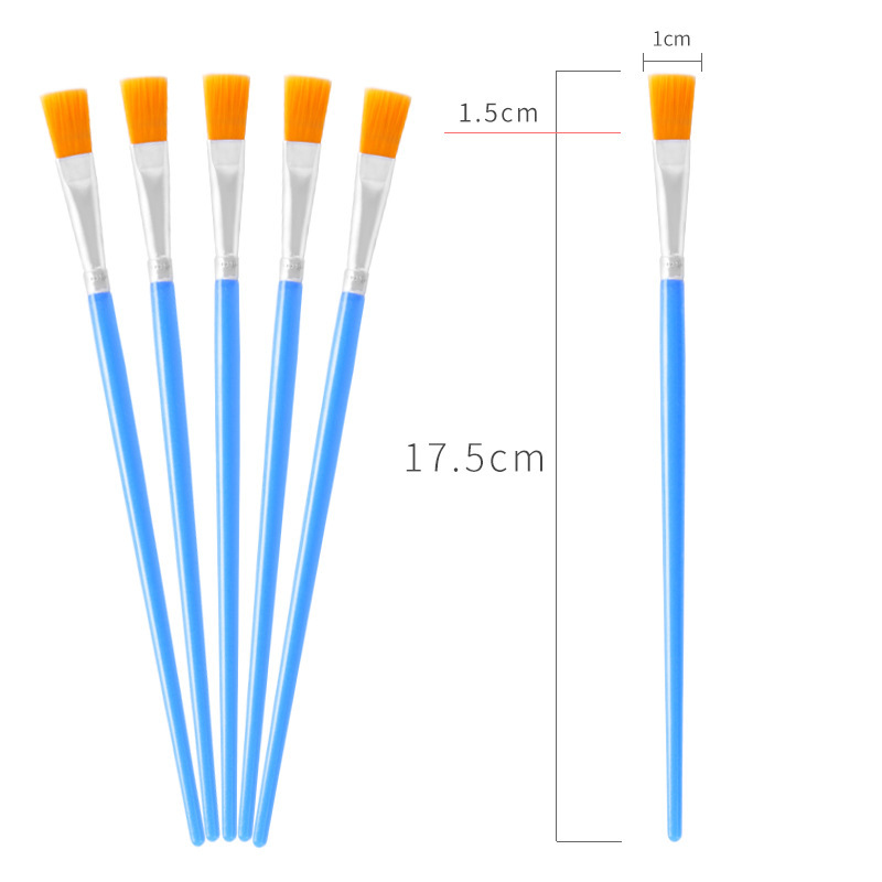 Blue (17cm big flat tip brush)