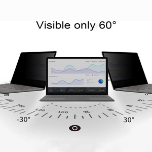LG Imported <strong>Basic</strong> Material Laptop <strong>Computer</strong> Anti Peep Anti Spy PET Privacy Screen Protector Filter 3D Radian Waterproof Ultra - Product Image 2