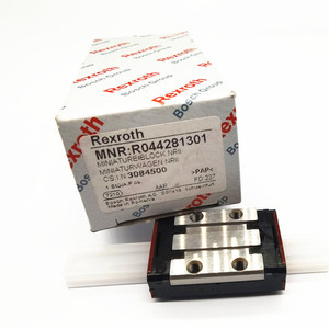Rexroth <strong>Linear</strong> <strong>Guide</strong> Carriage R044329301R044329401 <strong>Miniature</strong> Ball Rail Systems <strong>Linear</strong> <strong>Slide</strong> Bearing <strong>Linear</strong> <strong>Guide</strong> Rail <strong>Block</strong> - Product Image 1