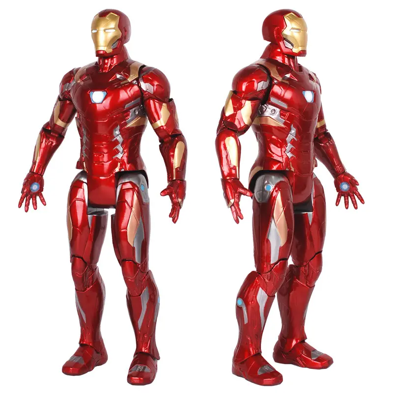 China Mobile Genuine Toy Marvel Iron Man Hair with Light Base Marvel Model Green Giant Peripheral Toys action figure