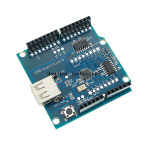 <strong>USB</strong> <strong>Host</strong> Shield 2.0 Compatible Android ADK DIY Electronic Module Board for UNO MEGA MAX3421 Development Board - Product Image 3