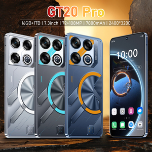 2025 GT20 Pro 5G Android Smartphone 65W Decacore CPU 108MP arka kamera HD parmak izi 2K ekran darbeye CDMA renk özellikleri - Product Image 6