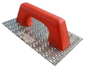 Công nghiệp cấp tự làm thép mạ bê tông nề công cụ Spiked Float trowel với góc nhọn Bình Phương tính năng cho thạch cao - Product Image 2