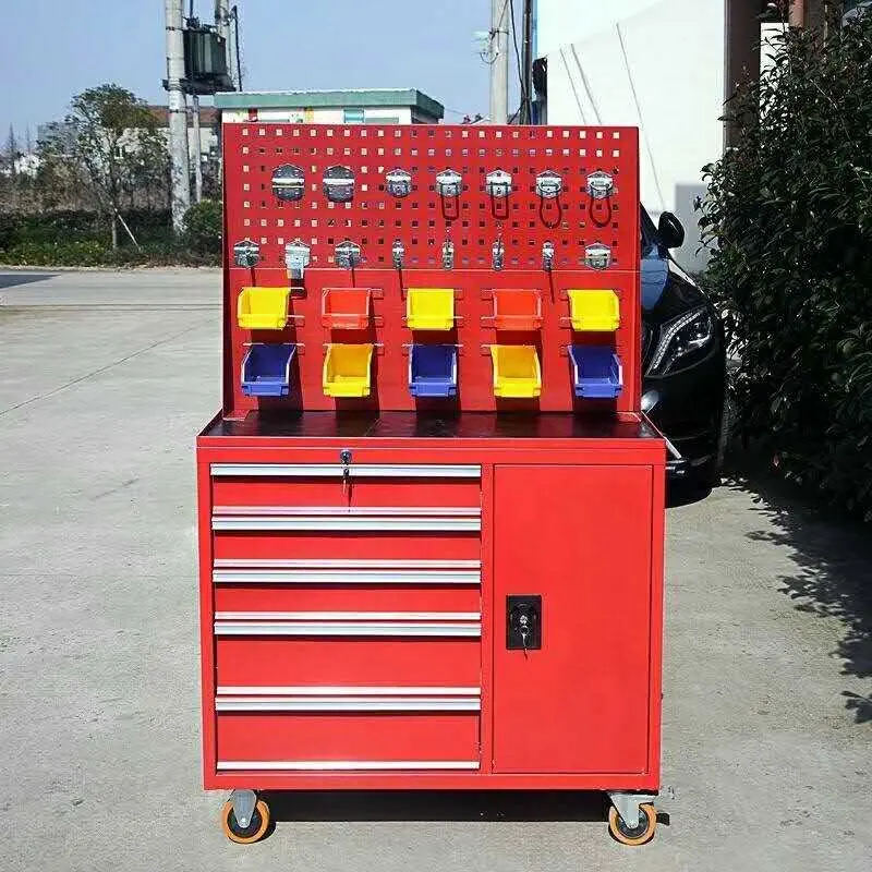 Cheap used steel tool box metal cart for sales
