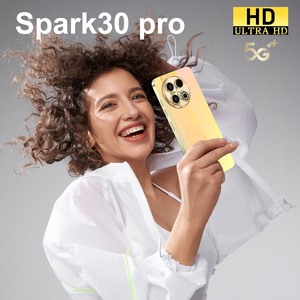 Spark30 tecno Pro พร้อมจอ HD ต้นฉบับหน่วยประมวลผล MTK อัจฉริยะแรม2กรัม2กรัมใช้งานภาษาอังกฤษสมาร์ทโฟน5g - Product Image 4