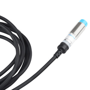 Rango de detección industrial automático Sensor de proximidad inductivo cilíndrico de 4mm Sensor de proximidad NPN PNP M12 - Product Image 1