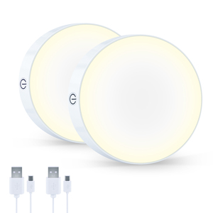 Rechargeable Tap <strong>Lights</strong> Dimmable Touch <strong>LED</strong> Stick on Night <strong>Light</strong> With 1000mAh Large Battery Lamp - Product Image 3