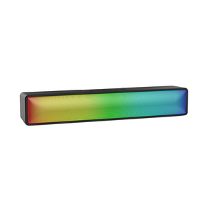 Sistema de cine en casa SubWoofer de graves pesados altavoces de luz LED RGB Barra de sonido estéreo Bluetooth inalámbrico Gaming PC altavoz de ordenador - Product Image 1