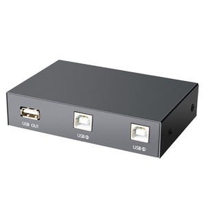 USB2.0プリンター共有2コンピューターホストプリンター2 in 1 out手動スイッチに接続します - Product Image 1