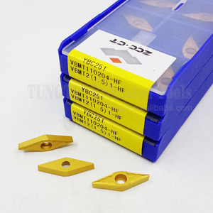 ZCC VBMT110204-HF VBMT 110204-HF VBMT110204 dökme demir için karbür kesici uçlar torna - Product Image 4