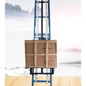 Elevador pequeño Elevador eléctrico Carga de granos Sitio de construcción Carga y descarga Plataforma elevadora eléctrica Escaleras Andamios