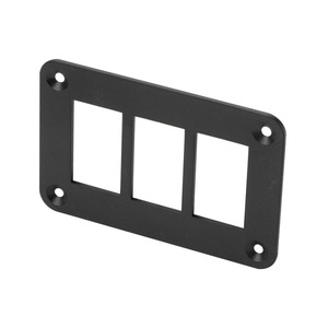 Mới 1 / 2 / 3/4/6/8 Rocker chuyển nhà khung cho carling arb <span class=keywords><strong>Narva</strong></span> (37mm x 21mm) Bảng điều khiển cài đặt Bảng điều khiển nhôm - Product Image 4