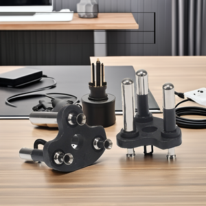 Fabrieksprijs Massief Holle Koperen Elektrische Stekker Inzetstuk 16a 220V Nominaal Thailand 3 Pin <span class=keywords><strong>Plug</strong></span> Insert - Product Image 2