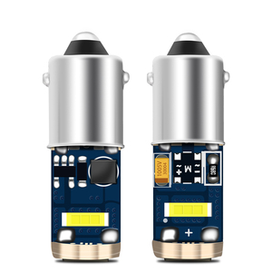 CANBUS ไฟโดม LED ที่แข็งแกร่งหลอดไฟหลังคา BA9S BAX9S BAY9S H6W สีขาว CSP ชิป6000K 12V - Product Image 4
