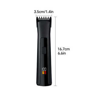 Người Đàn Ông Của T9 Cổ Điển USB Thợ Làm Tóc Dao Cạo Tông Đơ Lưỡi Thép Không Gỉ Cho Hộ Gia Đình Khách Sạn Sử Dụng Lithium Tiếng Anh Gia Đình Tóc Loại Bỏ - Product Image 5