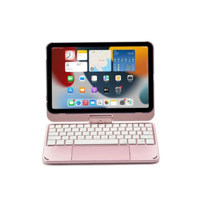 适用于Ipad 10.9 360度旋转触摸板键键盘盒平板电脑盖Usb无线光学OEM USB 2.0迷你键盘RGB - Product Image 2