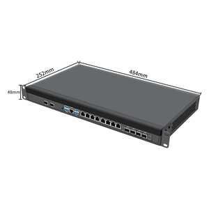 ZZY 1U Rack-Montage I7-13700 16GB RAM 256GB M.2 NVME 4SFP 2SFP B760 8LAN <span class=keywords><strong>Networking</strong></span> Security Appliance 1 Jahr Firewall VPN