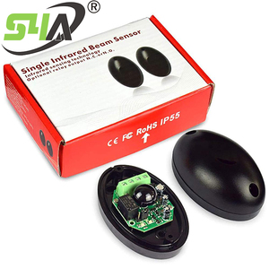 BS20-Sensor de haz único de seguridad por infrarrojos, con sistema de alarma, inalámbrico, para exteriores, 1 haz, Sensor GSM - Product Image 1