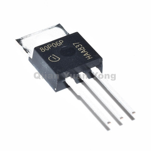 ชิปไทรโอด Field-Effect SPP80P06P H ถึง-220วงจรรวมใหม่ - Product Image 1
