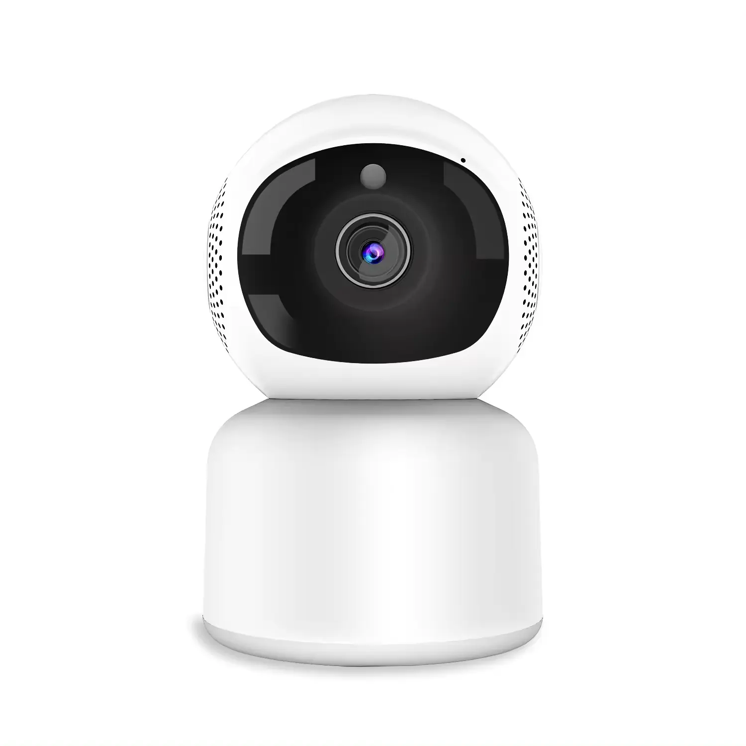 새로운 디자인 Ptz 와이파이 카메라 무선 보안 CCTV 홈 모니터링 주택 야외 360 도 회전 와이드 뷰 파노라마 카메라
