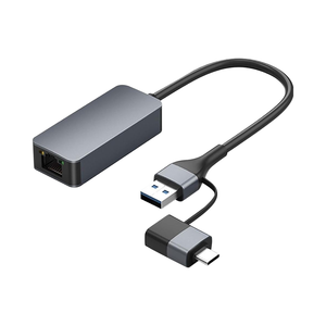 Adaptador Ethernet USB C de alto rendimiento Dajiang convertidor personalizado OEM USB3.0 RJ45 para ordenador portátil/escritorio con cable Stock disponible - Product Image 5