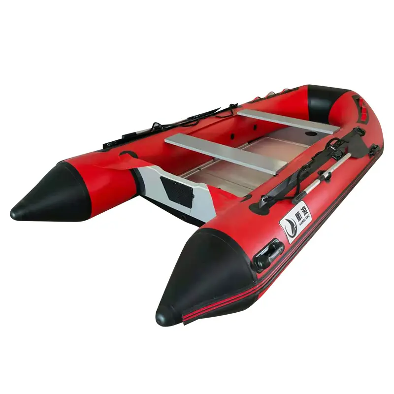 10.8ft 3.3m Aluminum floor Inflatable PVC Fishing boat Inflatable boat