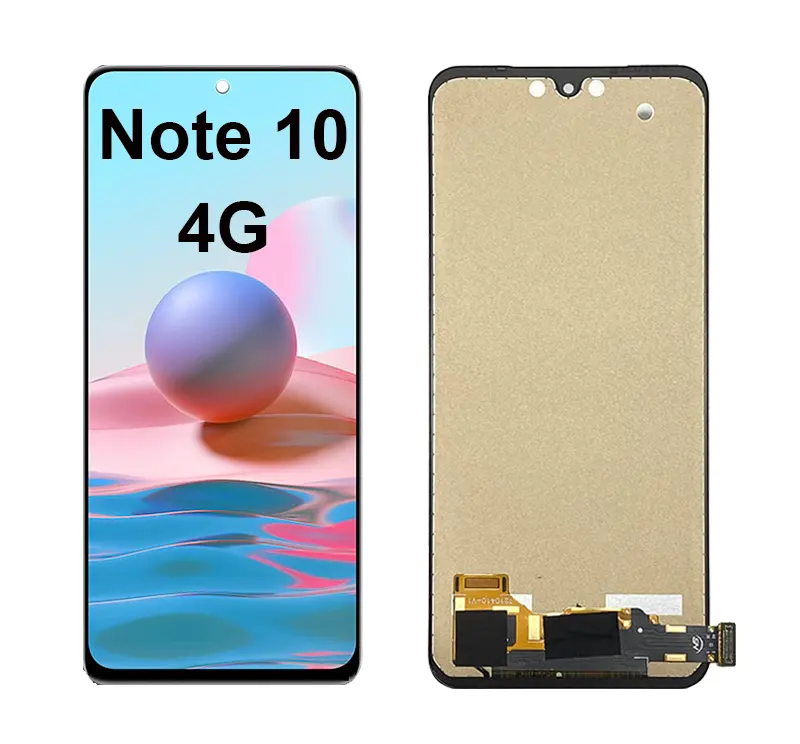 Incell Oled Display Redmi Note 10 4G Mobiele Telefoon Touchscreen Vervanging Digitizer Assemblage Pantalla Lcd Voor Xiaomi