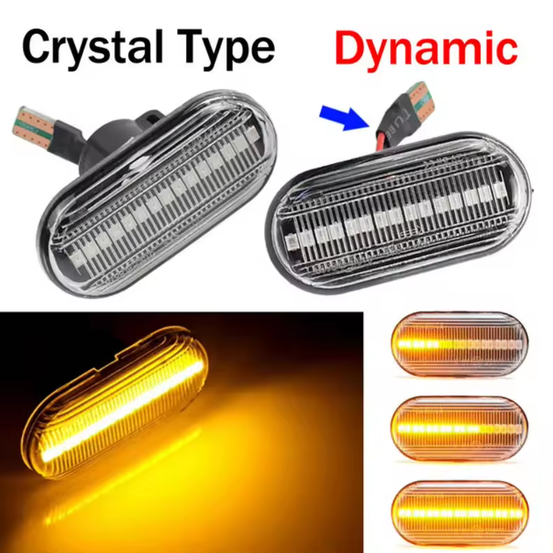 Dynamic Amber Crystal Lens