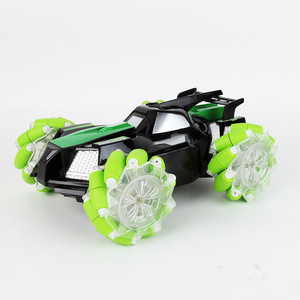 รถแข่งบังคับระยะไกลแบบ4WD ใหม่ล่าสุดพร้อมไฟ LED แบบชาร์จไฟได้หมุนได้360 ° - Product Image 2
