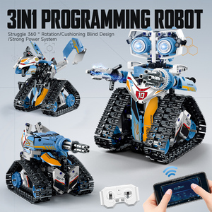 3-in-1 Programmable <strong>Robot</strong> Building Block Set: APP and Remote Control Toy for Children - Product Image 2