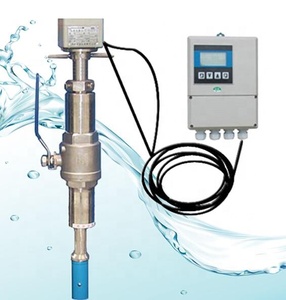 Tipo de inserción Salida de pulso digital Medidor de flujo electrónico Precio Medidor de flujo electromagnético de aguas residuales enchufable - Product Image 3