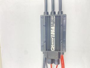 QX-MOTOR 120A双方向防水ブラシレスESC、UBECスピードコントローラーサポート2-6S BEC 5.5V/5A、RCボート用