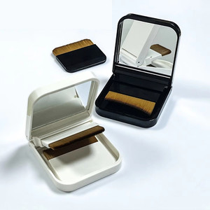 Pennello per il trucco per Make-up portatile multifunzione con fondotinta rettilineo spazzola per il trucco da viaggio - Product Image 1