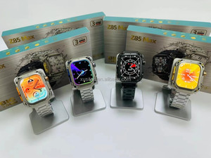 Z85 <strong>Max</strong> Smartwatch 2023 2.1&quot; Screen 3 Strap Rdfit Heart Rate Blood Oxygen Dial Call Android Smart Watch Hombre for Men Watch - Product Image 3