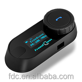 FreedConn 800m TCOM SC Built-in FM con schermo LCD Moto Intercommunicador senza fili Intercommunicador interfono Bluetooth per casco da Moto - Product Image 5