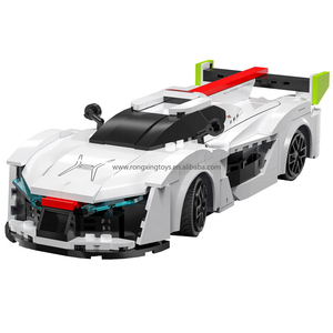 Cada C51090 Fern gesteuertes Sportwagen rennen kann per Handy programmiert werden, um Spielzeug junge Geschenk Bausteine Sets zu montieren