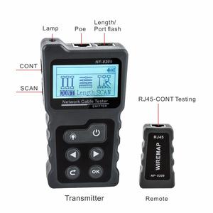 NOYAFA NF-8209 RJ45 Cable Tracker POE <strong>network</strong> Wire Checker cable tester <strong>Test</strong> <strong>Network</strong> Tool Scan Cable Wiremap utp Tester - Product Image 5
