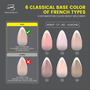 Factory Direct <strong>Sale</strong> Soaked Off French Printing Press on <strong>Tips</strong> Short Flexible <strong>Tips</strong> Full Cover Solid Color Soft Gel Nail <strong>Tips</strong> - Product Image 5