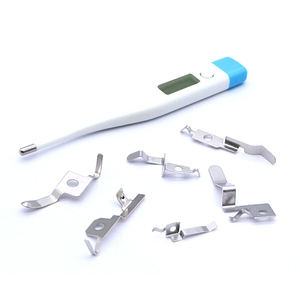 Заводской изготовленный на заказ маленький цифровой термометр из нержавеющей стали с щупом - Product Image 2