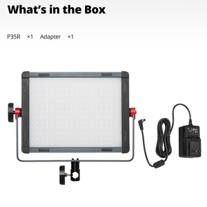Ambitful 30W P35R RGB tam renkli dolgu ışığı 2800-6800K LED Video işığı paneli destek App kontrolü canlı Video fotoğraf - Product Image 6