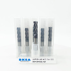 HRC55 4槽钨硬质合金立铣刀不锈钢铣刀中国制造数控工具 - Product Image 5