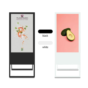 Faltbarer <span class=keywords><strong>LCD</strong></span>-Werbebildschirm für digitale Poster Ultra Clear Movable 4G Wifi Mobile <span class=keywords><strong>LCD</strong></span>-Bildschirm