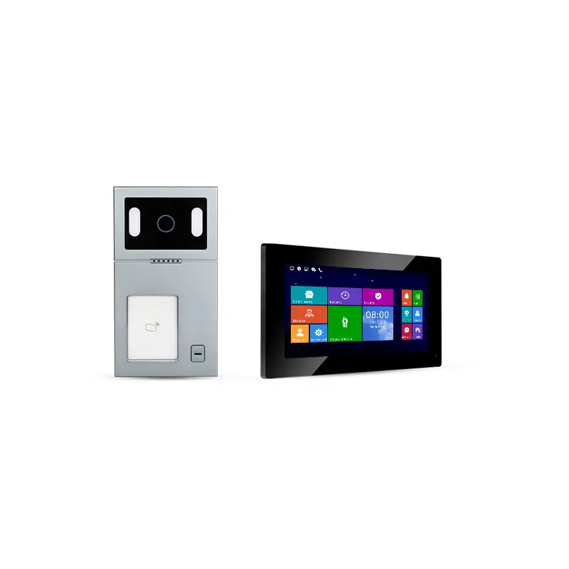 Üretici kablolu kapı zili kamera wifi video interkom erişim kontrolü görüntülü telefon ip