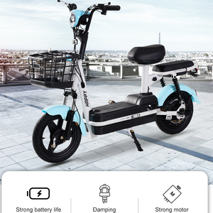 快適な座席で滑らかに乗る電気シティバイククッション付きシティエレクトリックバイク長い旅行のため