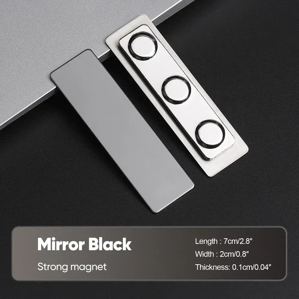 Aimant noir miroir