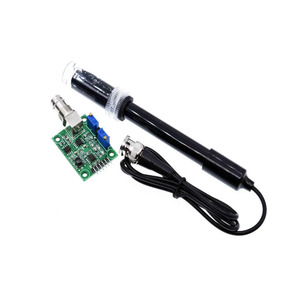 Sensore PH Non ricaricabile 0-14 sensore di vetro pH elettrodo rilevare modulo sensore con connettore BNC compatibile con Arduino - Product Image 2