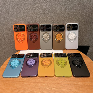 เคสขาตั้งพร้อมตัวดูดติดกระจกหน้าต่างขนาดใหญ่สำหรับ iPhone 16 PRO MAX เคสขาตั้งกันกระแทกพร้อมตัวป้องกันเลนส์สำหรับ Apple 11 - Product Image 2