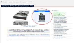Placa base X11QPH + para Supermicro SuperServer 2049U-TR4, 2. ª generación, procesador Xeon escalable, Quad Socket LGA-3647 (enchufe P) - Product Image 5